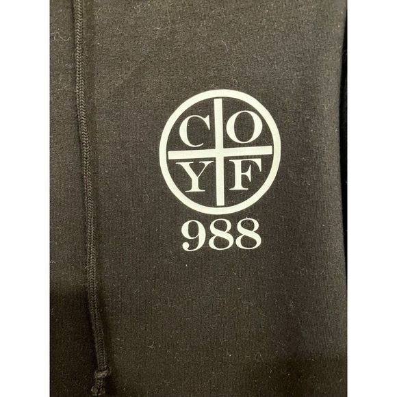 COYF 988 Suicide Prevention Hoodie Size M - Picture 3 of 4